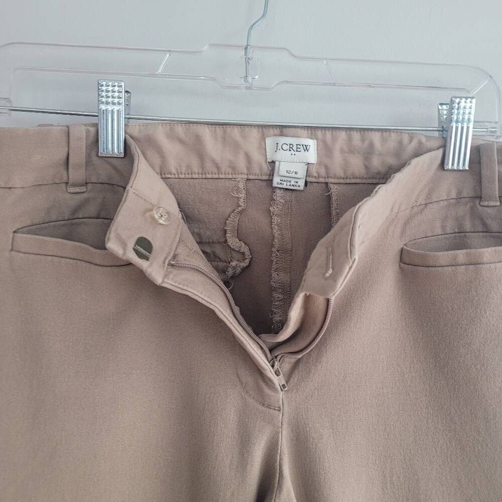 J Crew khaki straight leg chino pants mid rise basics preppy everyday minimalist - Picture 6 of 12